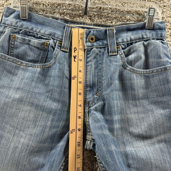 Vintage Levis Jeans Mens 31x32 Blue Denim Pants 511 Skinny Light Wash Y2K Adult - Picture 3 of 10